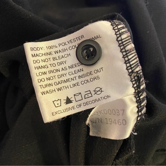 Iowa Hawkeyes Men’s Short Sleeve Performance Polo Black XXL - Picture 6 of 7